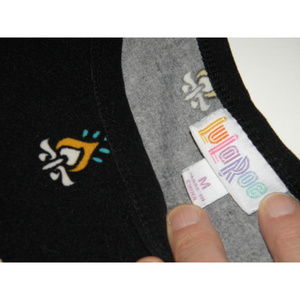 LuLaRoe Carly Dress, size L, Blk/Yellow/White/Turq